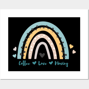 Coffee ♥️ love ♥️ moving | valentine day ♥️ Posters and Art